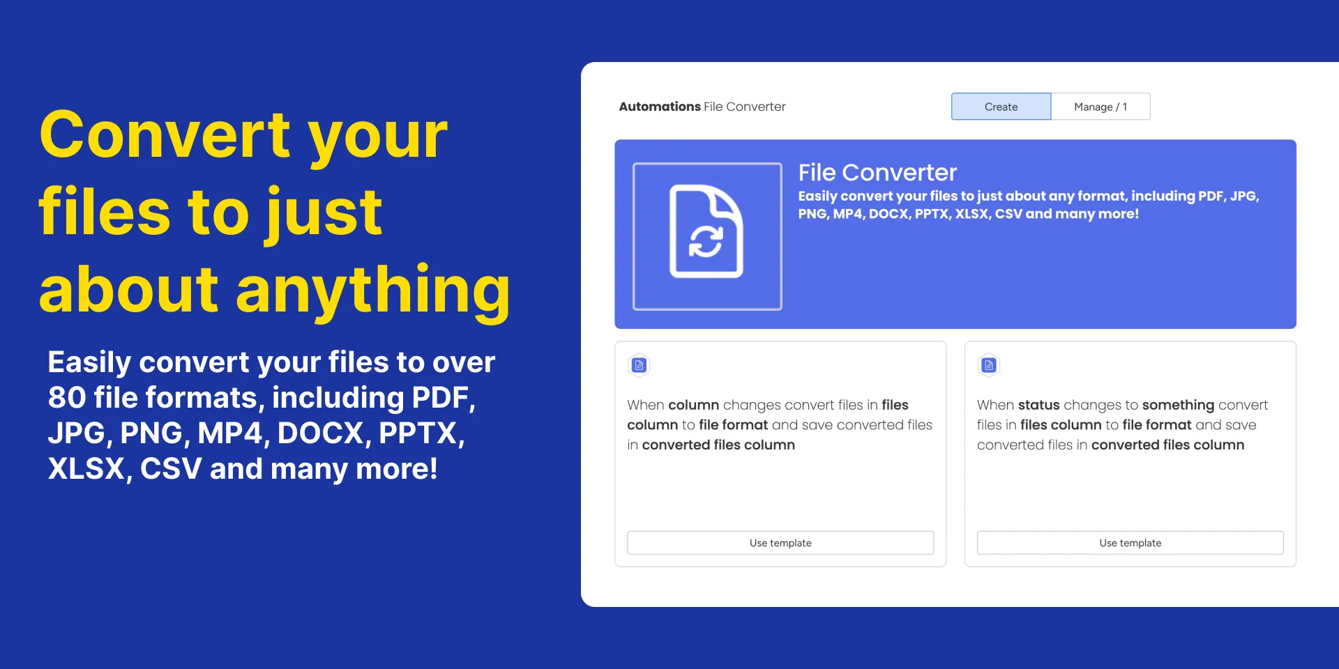 Convert your files to just about anything