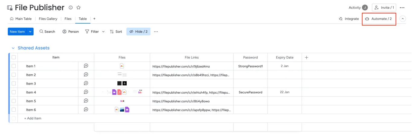 Click Automate