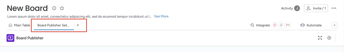 Add Board Publisher as a board view