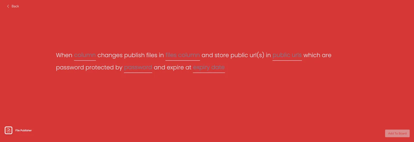 Configure columns